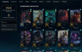 Cuenta de LoL|LAN|Oro 4|52 skins|85 Champs|70 Gestos|Vi 435k|Nivel 181, USD 100.00