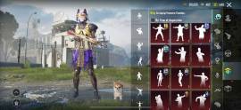 LVL 71. [Conqueror][M416 glacier lvl.4][mummy's white and yellow][AKM , USD 700.00