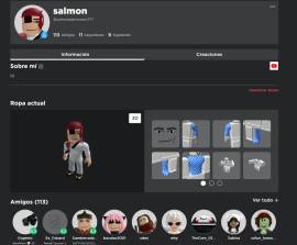 Cuenta roblox valorada en 130 euros, € 60.00