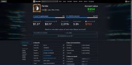 VENDO CUENTA STEAM +2000 horas 541 juegos +68000 logros 15 Insignias, USD 200.00