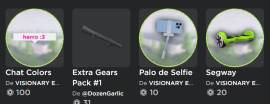 CUENTA ROBLOX CON INVENTARIO ABIERTO | usuario: g0thskls | limiteds, USD 95.00