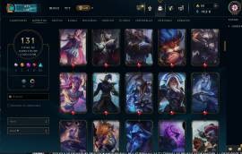 Venta de cuenta de League of Legends con skins y full champions, USD 550.00