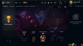 Venta de cuenta de LoL - Nivel 44, Oro en 2 temporadas, 2 Skins Legend, USD 20.00