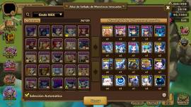 Cuenta de Summoners Wars lvl 100 server global, USD 80.00