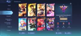 Cuenta de mobile legends con 226 skins, USD 120.00