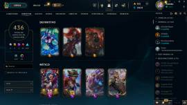 Cuenta de LoL en Oro 3 +500 lvls y +400 skins , USD 1,500.00