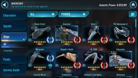 SWGOH ACCOUNT 6030000;  LV R9 BKM R8 IG R7 COMPETITIVE, USD 430.00