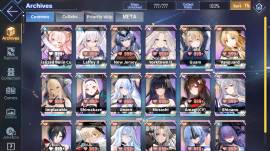 Selling an Azur Lane account with 100% collection video description, USD 1,500.00