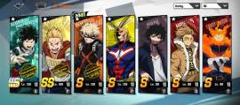 Cuenta My Hero Academia con varios personajes sss+, USD 1.00