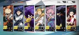 Cuenta My Hero Academia con varios personajes sss+, USD 1.00