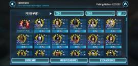 CUENTA STAR WARS GALAXY OF HEROES, € 450.00