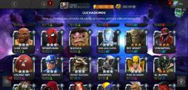 I sell an account of Marvel contest of champions Lv. 44, USD 50.00