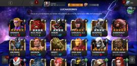 I sell an account of Marvel contest of champions Lv. 44, USD 50.00