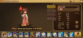 Summoners war starter acc, fire nat5, USD 23.00