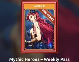 Vendo Mythic Heroes Weekly Pass, € 10.00