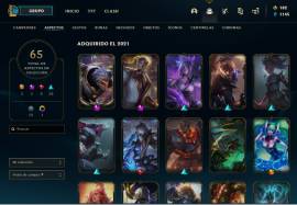 Vendo cuenta de League of Legends, USD 400.00