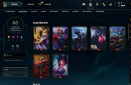 Vendo cuenta de LoL de Las Oro IV 59 Campeones 40 skins, USD 100.00