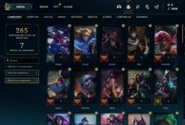 Vendo cuenta de LoL de Las Oro IV 59 Campeones 40 skins, USD 100.00