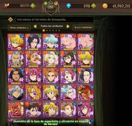 Sale account 7ds gran cross, USD 60.00