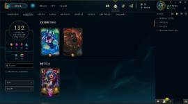 Venta de cuenta de league of legends 132 skins Plata III, USD 200.00