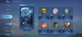 For sale Mobile Legends account with 365 skins/118 heroes, USD 1,000.00