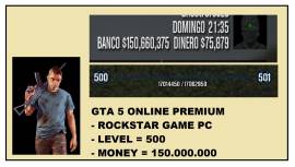 EN VENTA CUENTA GTA 5 ONLINE PREMIUM PC, USD 25.00