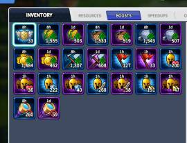 Sell League of Kingdoms Account lvl 30, lordlvl 49, VIP 15, USD 1099, USD 1,099.00