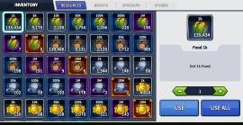 Sell League of Kingdoms Account lvl 30, lordlvl 49, VIP 15, USD 1099, USD 1,099.00