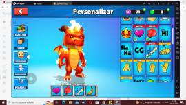 For sale stumble guys account with 188 skins, USD 40.00