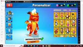 For sale stumble guys account with 188 skins, USD 40.00