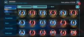 For sale Swgoh 8.5M account, 6 LG, High level Mods, USD 350.00