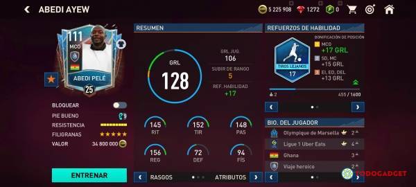 FIFA MOBILE 22 ACCOUNT (124/100) 749M IN ACCOUNT, Video Gaming, Gaming  Accessories, Game Gift Cards & Accounts on Carousell