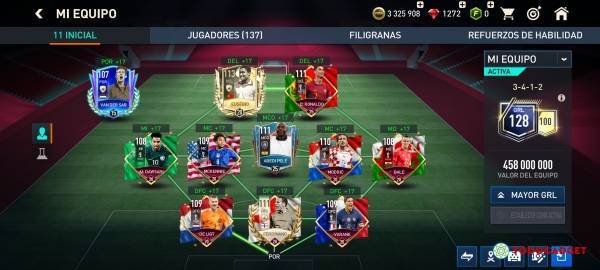 FIFA MOBILE 22 ACCOUNT (124/100) 749M IN ACCOUNT, Video Gaming, Gaming  Accessories, Game Gift Cards & Accounts on Carousell