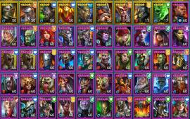 Raid Shadow Legend account Lvl 95, USD 150.00