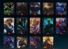 Cuenta riot de valorant/lol nunca ha sido baneada, más de 170 skins , USD 210.00