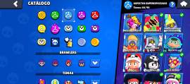 Brawl stars cuenta, 69 brawlers, skins esxclusivas, +64 brawlers lvl9, USD 105.00