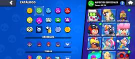 Brawl stars cuenta, 69 brawlers, skins esxclusivas, +64 brawlers lvl9, USD 105.00