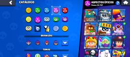 Brawl stars cuenta, 69 brawlers, skins esxclusivas, +64 brawlers lvl9, USD 105.00