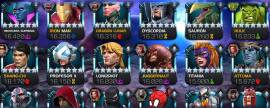 MCOC Cuenta nivel 60,  Parangon  18.7K Prestigio , USD 300.00