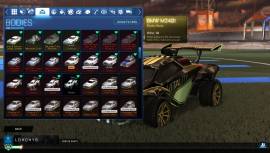 Rocket League account. Every DLC/Car since F2P (100k credits invested), USD 280.00