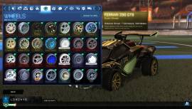 Rocket League account. Every DLC/Car since F2P (100k credits invested), USD 280.00