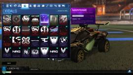 Rocket League account. Every DLC/Car since F2P (100k credits invested), USD 280.00