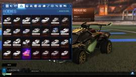 Rocket League account. Every DLC/Car since F2P (100k credits invested), USD 280.00