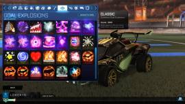 Rocket League account. Every DLC/Car since F2P (100k credits invested), USD 280.00