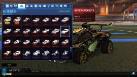 Rocket League account. Every DLC/Car since F2P (100k credits invested), USD 280.00