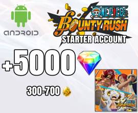 One Piece Bounty Rush +5000 Diamonds / OPBR [ ANDROID o IOS ], USD 15.99