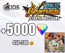 One Piece Bounty Rush +5000 Diamonds / OPBR [ ANDROID o IOS ], USD 15.99