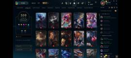 Cuenta LAS 300 skins League of Legends, USD 700.00