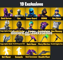 PC | FULL ACCES | 239 | Wonder | Dark Vertex | Eon | IKONIK | MINTY, € 250.00