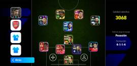 Cuenta Pes Mobile Pack Messi y Arsenal, € 20.00